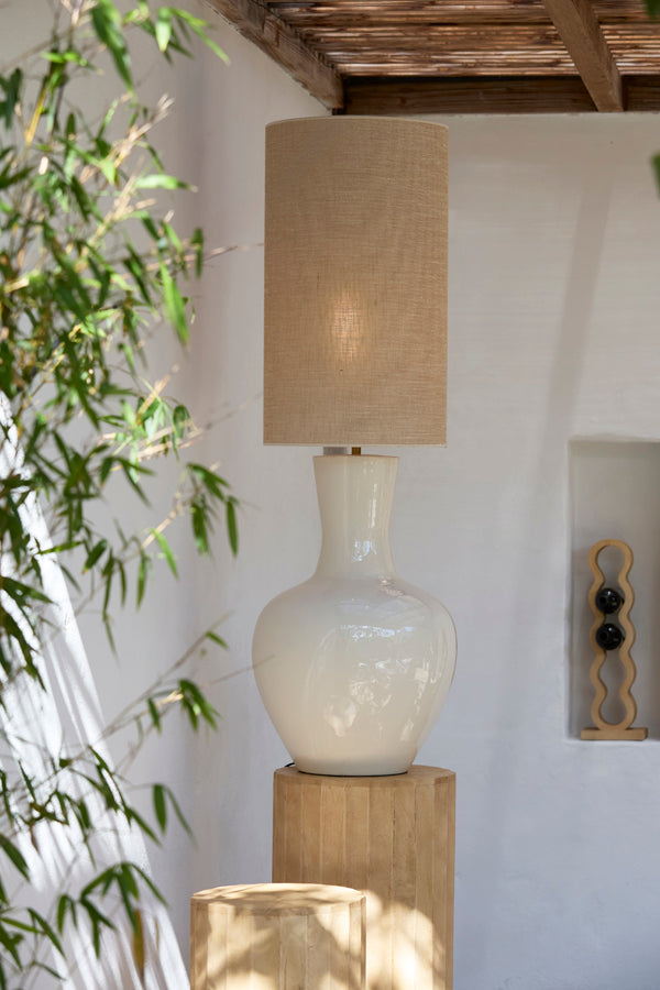 Light & Living Furniture Wine rack 5 bottles 18x13x58 cm EDOLO wood matt natural House of Isabella UK