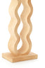 Light & Living Furniture Wine rack 5 bottles 18x13x58 cm EDOLO wood matt natural House of Isabella UK