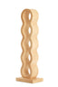 Light & Living Furniture Wine rack 5 bottles 18x13x58 cm EDOLO wood matt natural House of Isabella UK