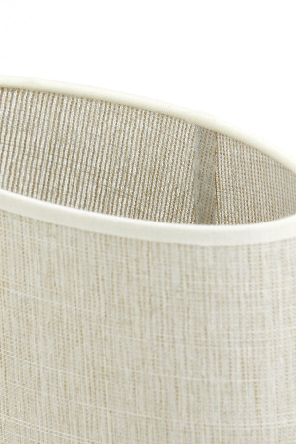 Light & Living Lamp Shades Shade ellips slim high 21-17,5-23 cm BRESKA pearl white House of Isabella UK