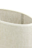 Light & Living Lamp Shades Shade ellips slim high 21-17,5-23 cm BRESKA pearl white House of Isabella UK