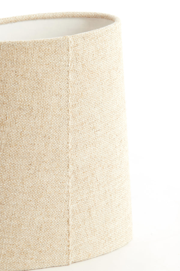 Light & Living Lamp Shades Shade ellips slim high 21-17,5-23 cm LIVIGNO natural House of Isabella UK