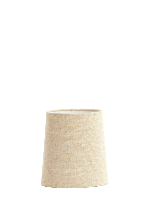 Light & Living Lamp Shades Shade ellips slim high 21-17,5-23 cm LIVIGNO natural House of Isabella UK