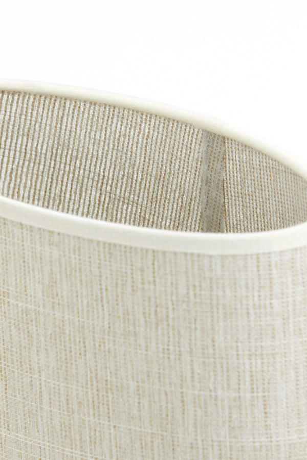 Light & Living Lamp Shades Shade ellips slim high 25-21-28 cm BRESKA pearl white House of Isabella UK