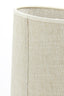 Light & Living Lamp Shades Shade ellips slim high 25-21-28 cm BRESKA pearl white House of Isabella UK