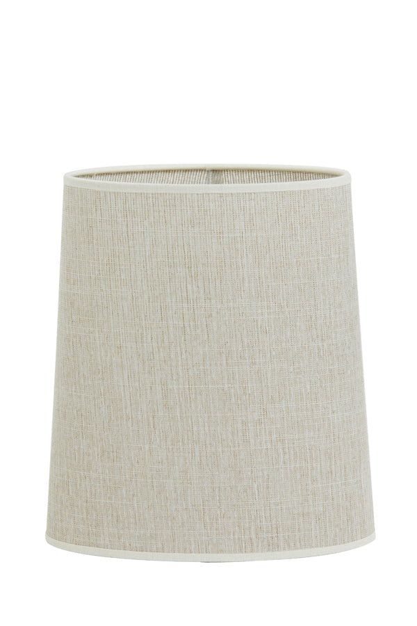 Light & Living Lamp Shades Shade ellips slim high 25-21-28 cm BRESKA pearl white House of Isabella UK