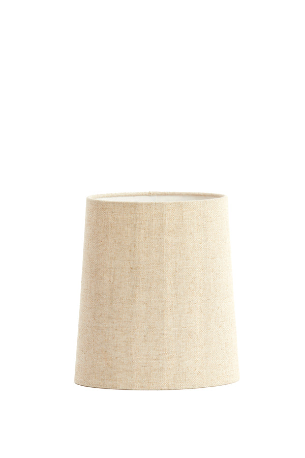 Light & Living Lamp Shades Shade ellips slim high 25-21-28 cm LIVIGNO natural House of Isabella UK