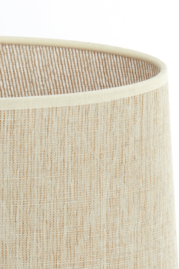 Light & Living Lamp Shades Shade ellips slim high 30-25-33 cm BRESKA pearl white House of Isabella UK
