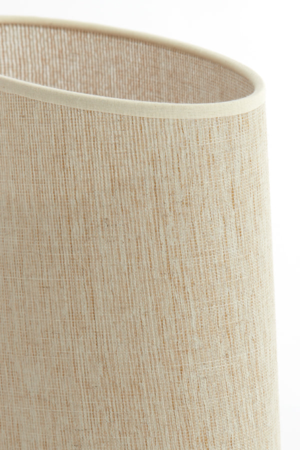 Light & Living Lamp Shades Shade ellips slim high 30-25-33 cm BRESKA pearl white House of Isabella UK