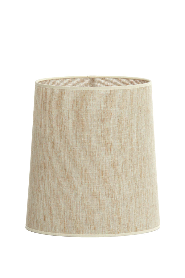 Light & Living Lamp Shades Shade ellips slim high 30-25-33 cm BRESKA pearl white House of Isabella UK