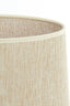Light & Living Lamp Shades Shade ellips slim high 35-30-36 cm BRESKA pearl white House of Isabella UK