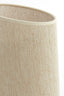 Light & Living Lamp Shades Shade ellips slim high 35-30-36 cm BRESKA pearl white House of Isabella UK