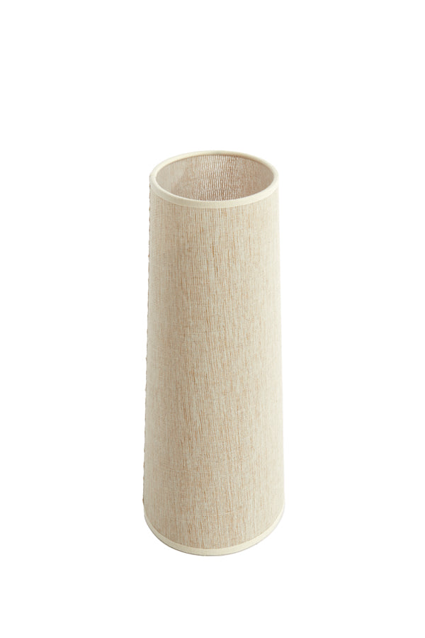 Light & Living Lamp Shades Shade ellips slim high 35-30-36 cm BRESKA pearl white House of Isabella UK