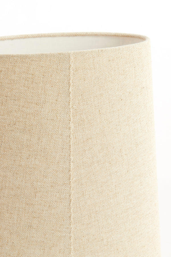 Light & Living Lamp Shades Shade ellips slim high 35-30-36 cm LIVIGNO natural House of Isabella UK