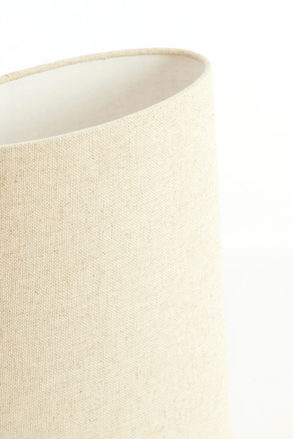 Light & Living Lamp Shades Shade ellips slim high 35-30-36 cm LIVIGNO natural House of Isabella UK