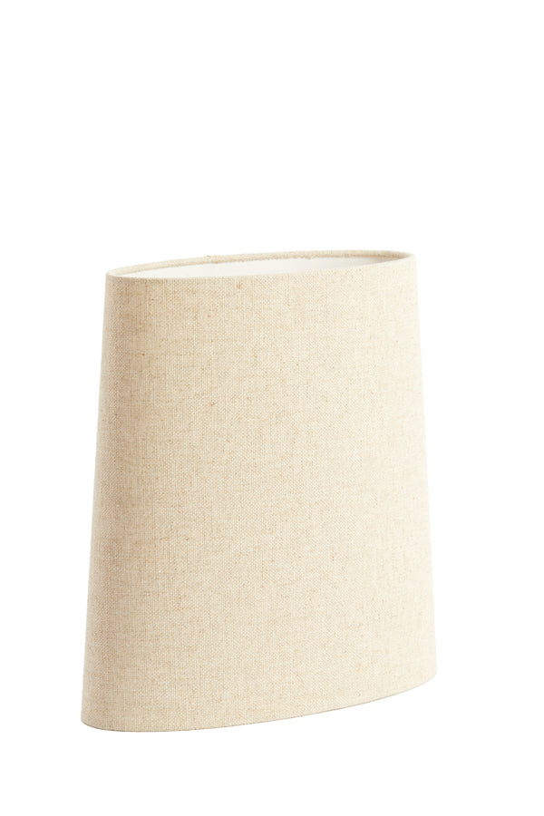 Light & Living Lamp Shades Shade ellips slim high 35-30-36 cm LIVIGNO natural House of Isabella UK