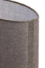 Light & Living Lamp Shades Shade oval 30-15-25 cm BRANFO linen dark brown House of Isabella UK