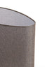 Light & Living Lamp Shades Shade oval 45-21-32 cm BRANFO linen dark brown House of Isabella UK