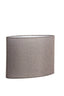 Light & Living Lamp Shades Shade oval 45-21-32 cm BRANFO linen dark brown House of Isabella UK