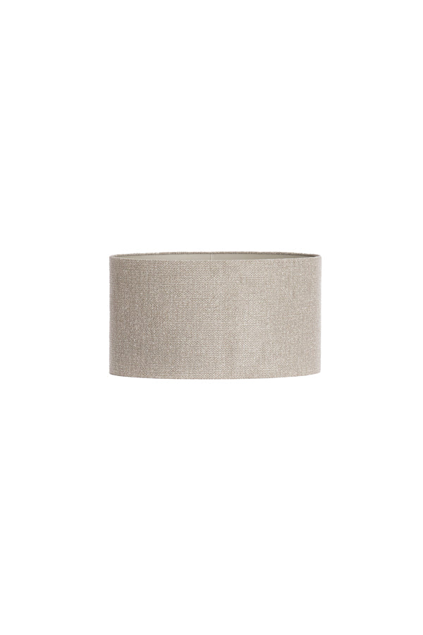 Light & Living Lamp Shades Shade oval straight slim 30-15-25 cm BRANDY beige House of Isabella UK