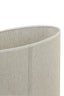 Light & Living Lamp Shades Shade oval straight slim 30-15-25 cm BRESKA pearl white House of Isabella UK