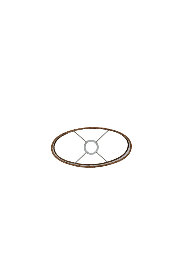Light & Living Lamp Shades Shade oval straight slim 30-15-25 cm FLAIR copper House of Isabella UK