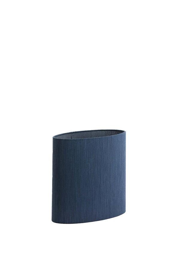 Light & Living Lamp Shades Shade oval straight slim 30-15-25 cm HARPER blue House of Isabella UK
