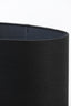 Light & Living Lamp Shades Shade oval straight slim 30-15-25 cm LIVIGNO black House of Isabella UK