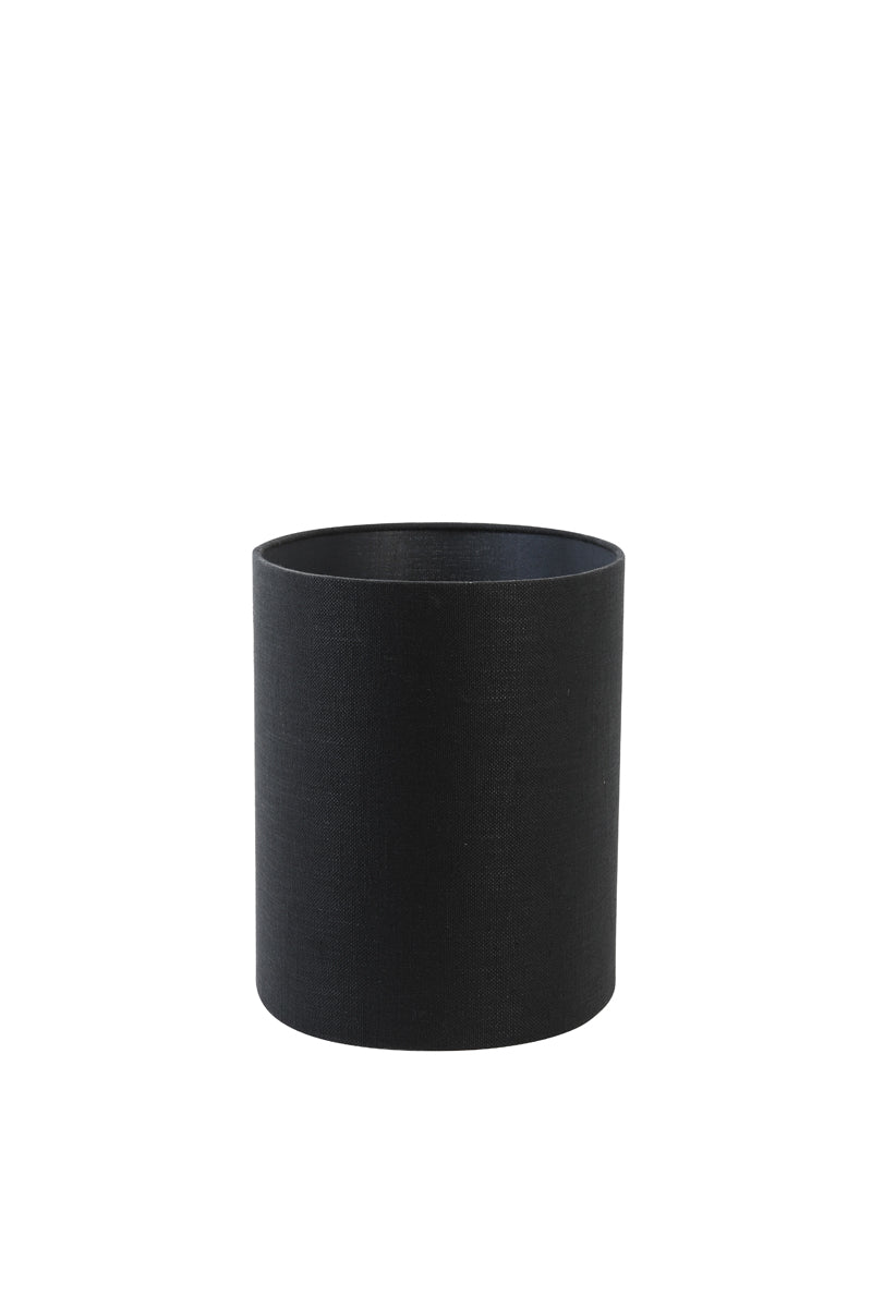 Light & Living Lamp Shades Shade oval straight slim 30-15-25 cm LIVIGNO black House of Isabella UK