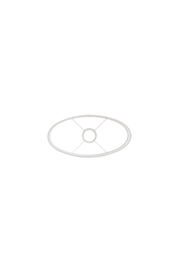 Light & Living Lamp Shades Shade oval straight slim 30-15-25 cm LIVIGNO egg white House of Isabella UK