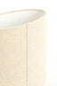 Light & Living Lamp Shades Shade oval straight slim 30-15-25 cm LIVIGNO natural House of Isabella UK