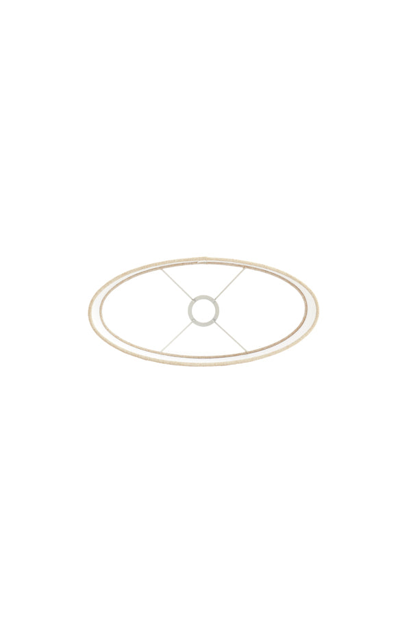 Light & Living Lamp Shades Shade oval straight slim 30-15-25 cm LIVIGNO natural House of Isabella UK