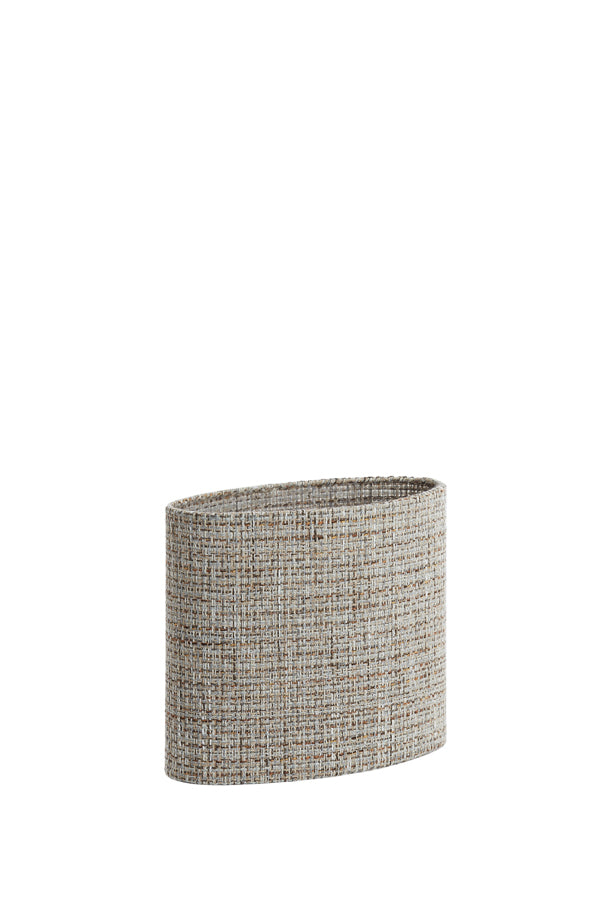 Light & Living Lamp Shades Shade oval straight slim 30-15-25 cm OKAVI light brown House of Isabella UK