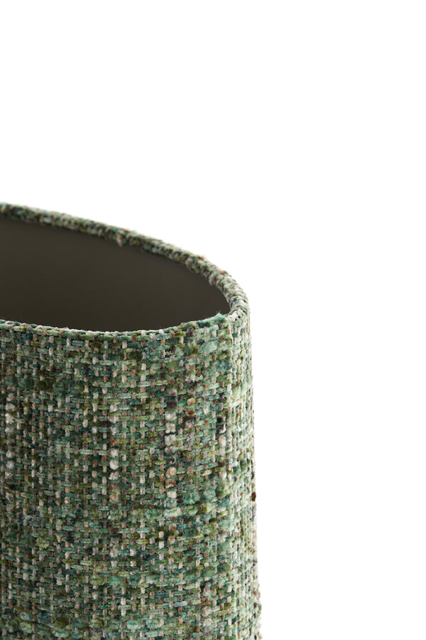 Light & Living Lamp Shades Shade oval straight slim 30-15-25 cm OSIRE green House of Isabella UK