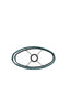Light & Living Lamp Shades Shade oval straight slim 30-15-25 cm OSIRE petrol House of Isabella UK