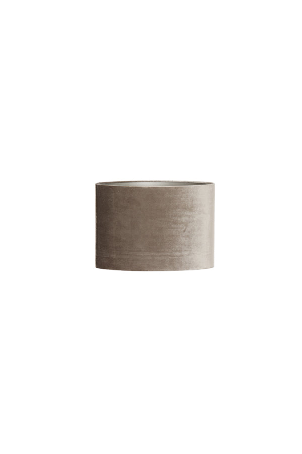Light & Living Lamp Shades Shade oval straight slim 30-15-25 cm PALATA taupe House of Isabella UK