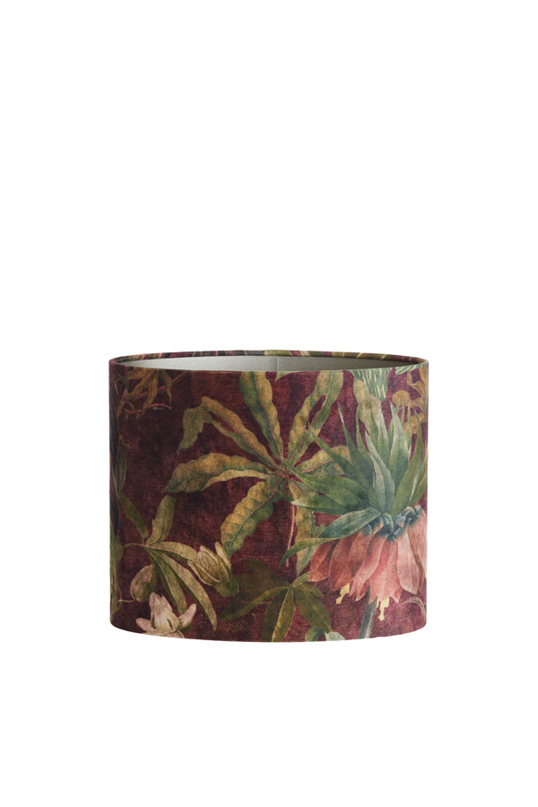 Light & Living Lamp Shades Shade oval straight slim 30-15-25 cm PASSION purple House of Isabella UK