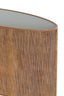 Light & Living Lamp Shades Shade oval straight slim 30-15-25 cm PENNY brown House of Isabella UK