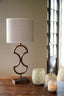 Light & Living Lamp Shades Shade oval straight slim 30-15-25 cm SAVERNA egg white House of Isabella UK
