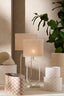 Light & Living Lamp Shades Shade oval straight slim 30-15-25 cm SENDAI sand House of Isabella UK