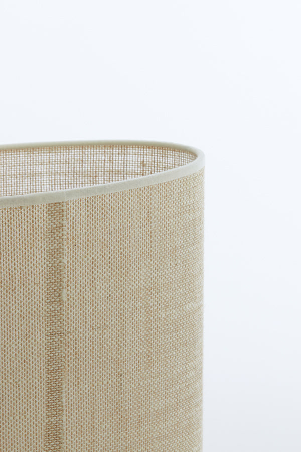 Light & Living Lamp Shades Shade oval straight slim 30-15-25 cm SENDAI sand House of Isabella UK