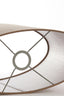 Light & Living Lamp Shades Shade oval straight slim 38-17,5-19 cm CADEN beige House of Isabella UK