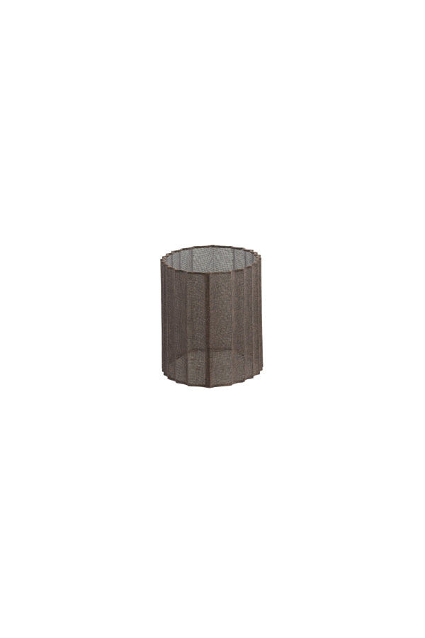 Light & Living Lamp Shades Shade oval straight slim 38-17,5-19 cm DISLI linen brown House of Isabella UK