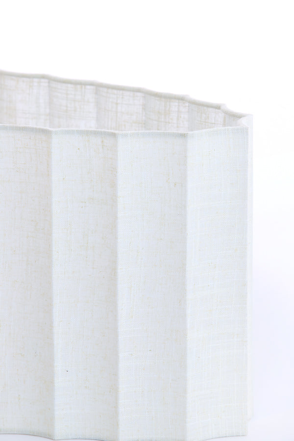 Light & Living Lamp Shades Shade oval straight slim 38-17,5-19 cm DISLI linen cream House of Isabella UK