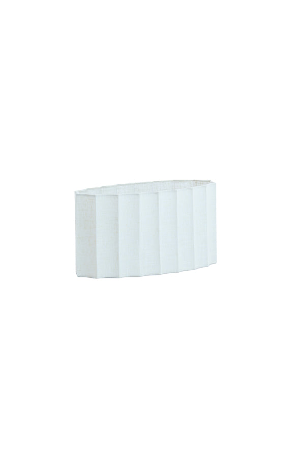 Light & Living Lamp Shades Shade oval straight slim 38-17,5-19 cm DISLI linen cream House of Isabella UK