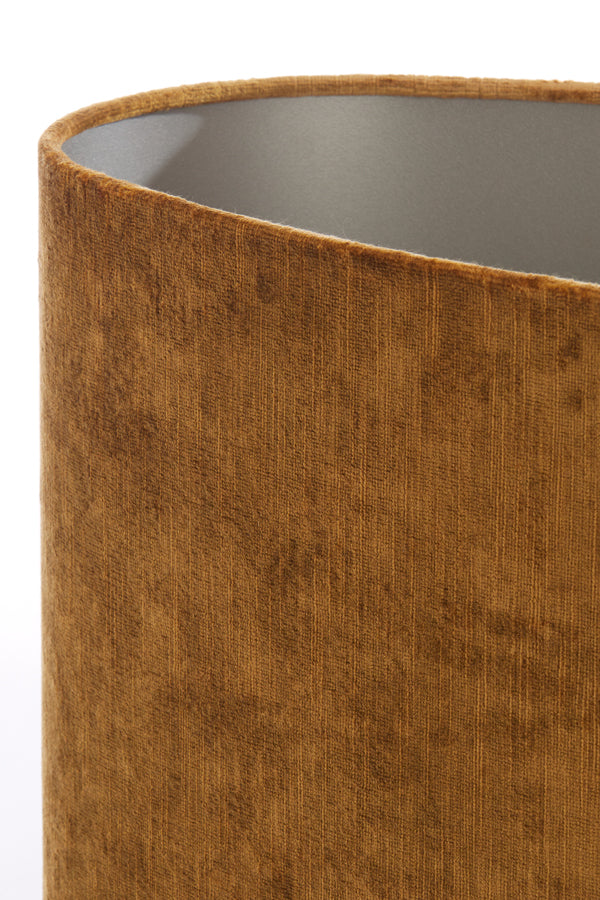 Light & Living Lamp Shades Shade oval straight slim 38-17,5-19 cm GEMSTONE gold House of Isabella UK