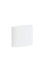Light & Living Lamp Shades Shade oval straight slim 38-17,5-19 cm LIVIGNO egg white House of Isabella UK