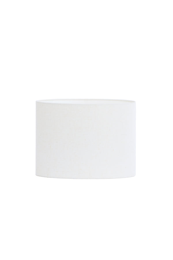 Light & Living Lamp Shades Shade oval straight slim 38-17,5-19 cm LIVIGNO egg white House of Isabella UK