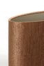 Light & Living Lamp Shades Shade oval straight slim 38-17,5-19 cm LUBIS brown House of Isabella UK