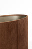 Light & Living Lamp Shades Shade oval straight slim 38-17,5-19 cm LUBIS brown House of Isabella UK
